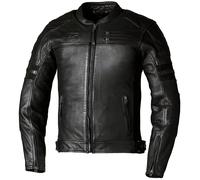 RST IOM TT Motorbike Motorcycle Hillberry 2 CE Leather Jacket Black