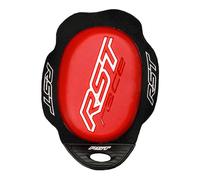RST Moto Knee Sliders TPU Puller — Anatomically Shaped, Standard Fit, Red, One Size
