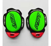 Rst Factory Reverse Velcro Knee Sliders Green