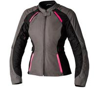 RST Ladies Ava CE Textile Jacket Motorbike Motorcycle Black Neon Pink