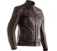 RST Ladies Womens Roadster II CE Leather Motorcycle Motorbike Jacket Brown