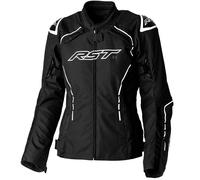 RST S-1 Ladies Motorcycle Textile Jacket, black-white, size L for Women