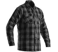 RST Lumberjack Aramid Lined CE Shirt Motorcycle Motorbike Jacket Grey Check 2