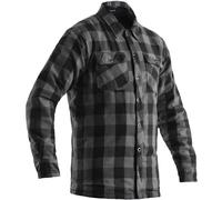 RST Lumberjack Aramid Lined CE Shirt Motorcycle Motorbike Jacket Grey Check 2