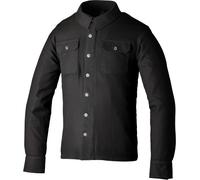 RST Lumberjack Aramid Lined Motorcycle Motorbike Jacket CE Shirt - Plain Black