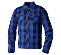 RST Lumberjack Motorcycle Shirt, blue, L