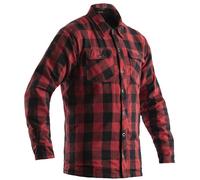 RST Lumberjack Motorcycle Shirt, black-red, size L for Men