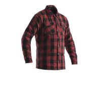 RST Lumberjack Motorcycle Shirt, black-red, size M