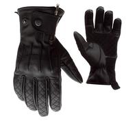 RST Matlock Black Retro Urban City Touring Leather Motorcycle Gloves