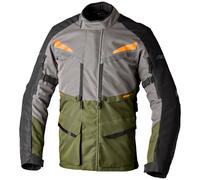 RST Maverick Evo Khaki/Grey/Orange Touring Urban Waterproof Motorcycle Jacket