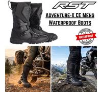 RST Mens Waterproof Boots Adventure-X CE Motorcycle Biker Touring Sports Boot