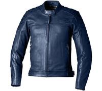 RST Motorbike Motorcycle Classic IOM TT Brandish 2 CE Leather Jacket - Petrol