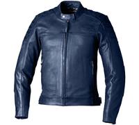 RST Motorbike Motorcycle Classic IOM TT Brandish 2 CE Leather Jacket - Petrol