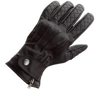 RST Motorbike Motorcycle Classic Vintage Summer Matlock CE Leather Gloves Black