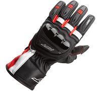 RST Motorbike Motorcycle Sports Pilot CE Leather Gloves Black Red White