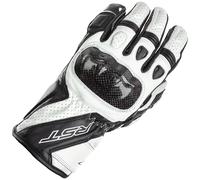 RST Motorbike Motorcycle Track Race Street Stunt 3 CE Gloves - White