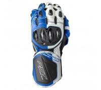 RST Motorcycle Race | Road Leather Gloves - Pro Series GP D3O - Black / Blue