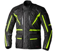 RST Paragon 7 Black/Fluo-Yellow Touring Urban Waterproof Motorcycle Jacket