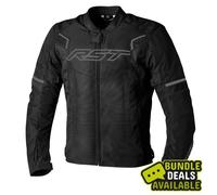 RST Pilot Evo (CE) Men's Textile Jacket - Black/Black