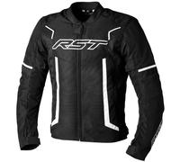 RST Pilot Evo CE Textile Jacket Men Black White Size 42 42