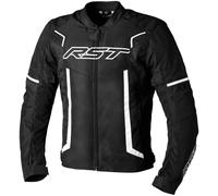 RST Pilot Evo Motorcycle Textile Jacket, black/white, size XL