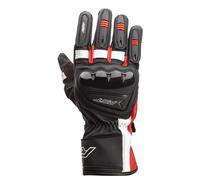 RST Pilot Motorcycle Gloves, black/white/red, size 2XL