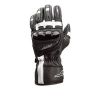 RST Pilot Leather Summer Motorcycle Gloves -Black/White