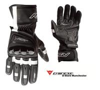 RST Pilot CE Black Leather Amara Motorcycle Glove Size 09