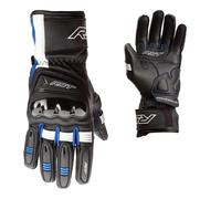 RST Pilot Motorcycle Gloves, black-blue, size 2XL for Men