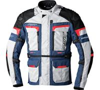 RST Pro Series Adventure-Xtreme Motorcycle Textile Jacket, white-red-blue, size L