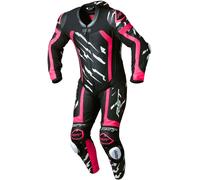 RST Pro Evo Airbag LE, leather suit 1pcs. M Black/Neon-Pink/White