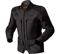 RST Pro Series Adventure D3O waterproof Ladies Motorcycle Textile Jacket, black, size 2XL
