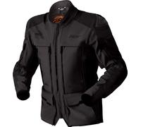 RST Pro Series Adventure D3O waterproof Motorcycle Textile Jacket, black, size 62 for Men