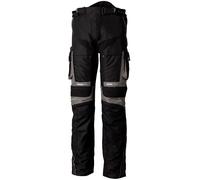 RST Pro Series Adventure X-treme Race Dept CE Textile Trousers Black Grey BlacK
