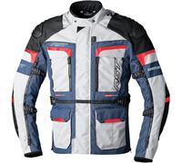RST Pro Adventure-X, textile jacket waterproof 3XL Light Grey/Blue/Red/Black