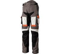 RST Pro Series Adventure-Xtreme Motorcycle Textile Pants, grey/orange, size 4XL