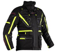 RST Pro Series Paragon 6 CE Textile Waterproof Motorcycle Jacket - Black/Yellow