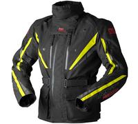 RST Pro Series Paragon D3O, textile jacket waterproof 4XL Black/Neon-Yellow
