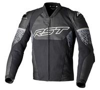 RST Pro Series Supersport-K Motorcycle Leather Jacket, black-grey, size L for Men