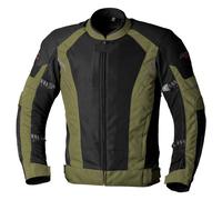 RST Ventilator XT Motorcycle Textile Jacket, black-green, size S