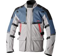 RST Pro Series Vulcan CE Motorbike Motorcycle Textile Jacket - Silver / Blue