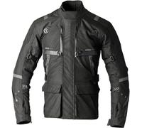 RST Pro Series Vulcan CE Motorbike Motorcycle Textile Jacket - Black / Black