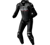 RST Race Dept V4.2 D3O Airbag perforated 1-Piece Motorcycle Leather Suit, black, size S