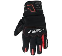 RST Rider Motorcycle Gloves, black/red, size M