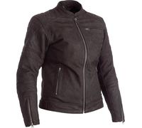 RST Ripley Ladies Motorcycle Leather Jacket, brown, size XS