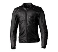 RST Roadster 3 Black Classic Retro Touring Urban Leather Motorcycle Jacket