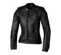RST Moto Motorcycle Leather Jacket Roadster 3 CE Women's Black XS