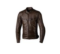 RST Roadster 3 CE Leather Jacket Vintage Classic Motorbike Motorcycle Brown