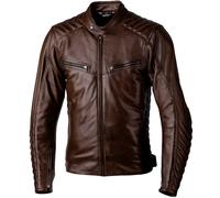 RST Roadster 3 CE Leather Jacket Vintage Classic Motorbike Motorcycle Brown