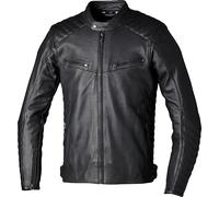 RST Roadster Air CE Motorcycle Motorbike Leather Jacket Black